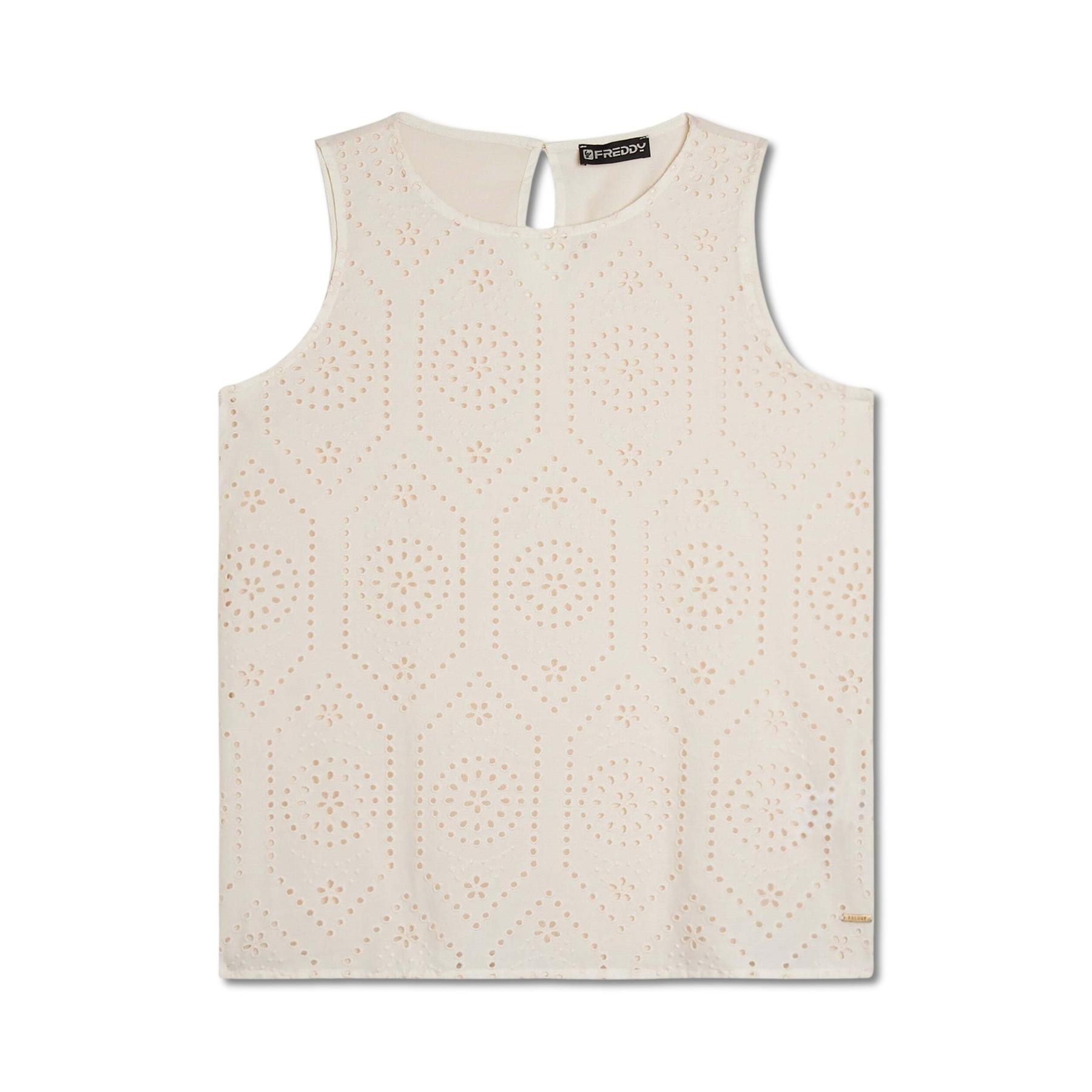 8034170087174 - Frauenbesticktes Tanktop Freddy 8034170087174 - Frauenbesticktes Tanktop Freddy