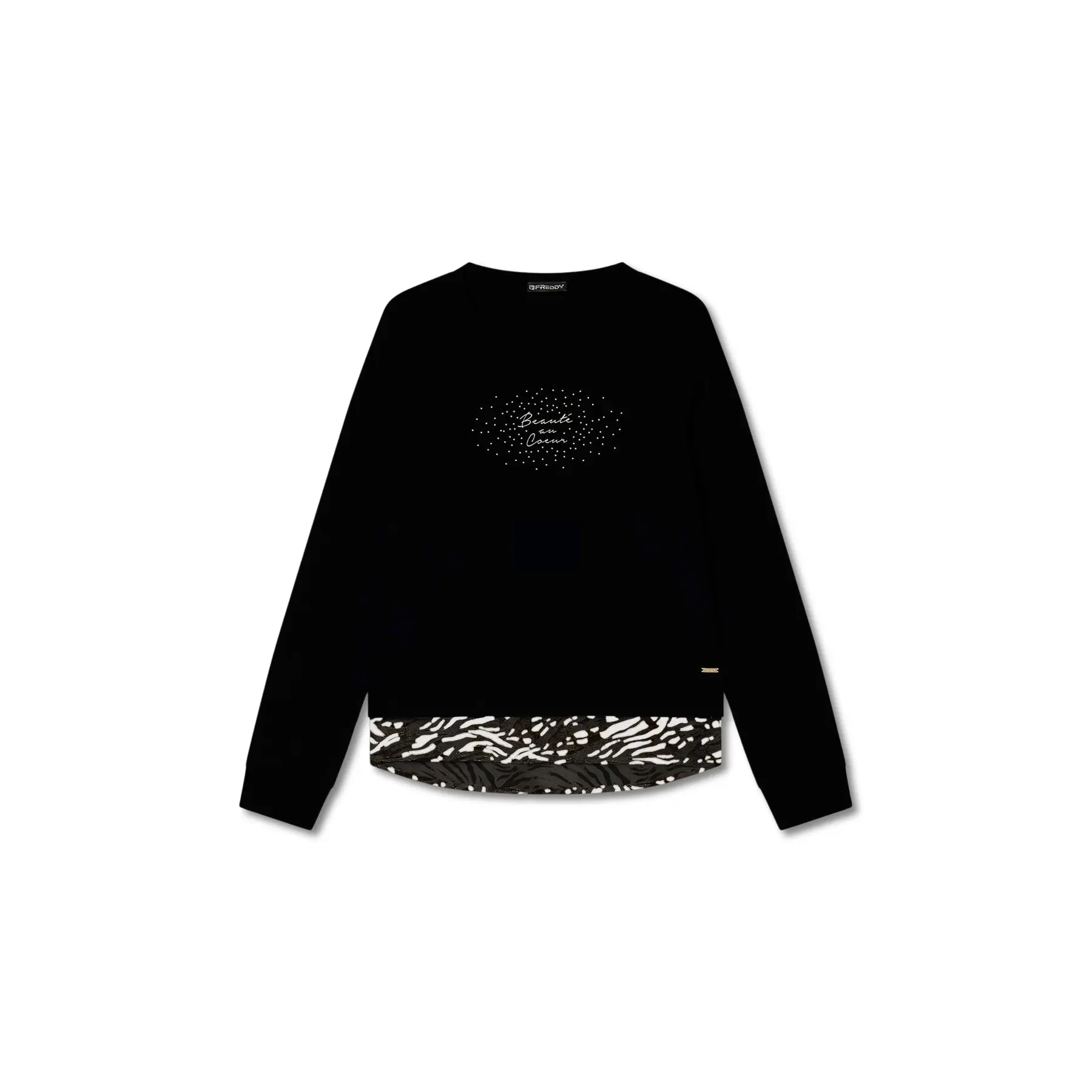 8034170200610 - Damen Sweatshirt mit Bluse Freddy