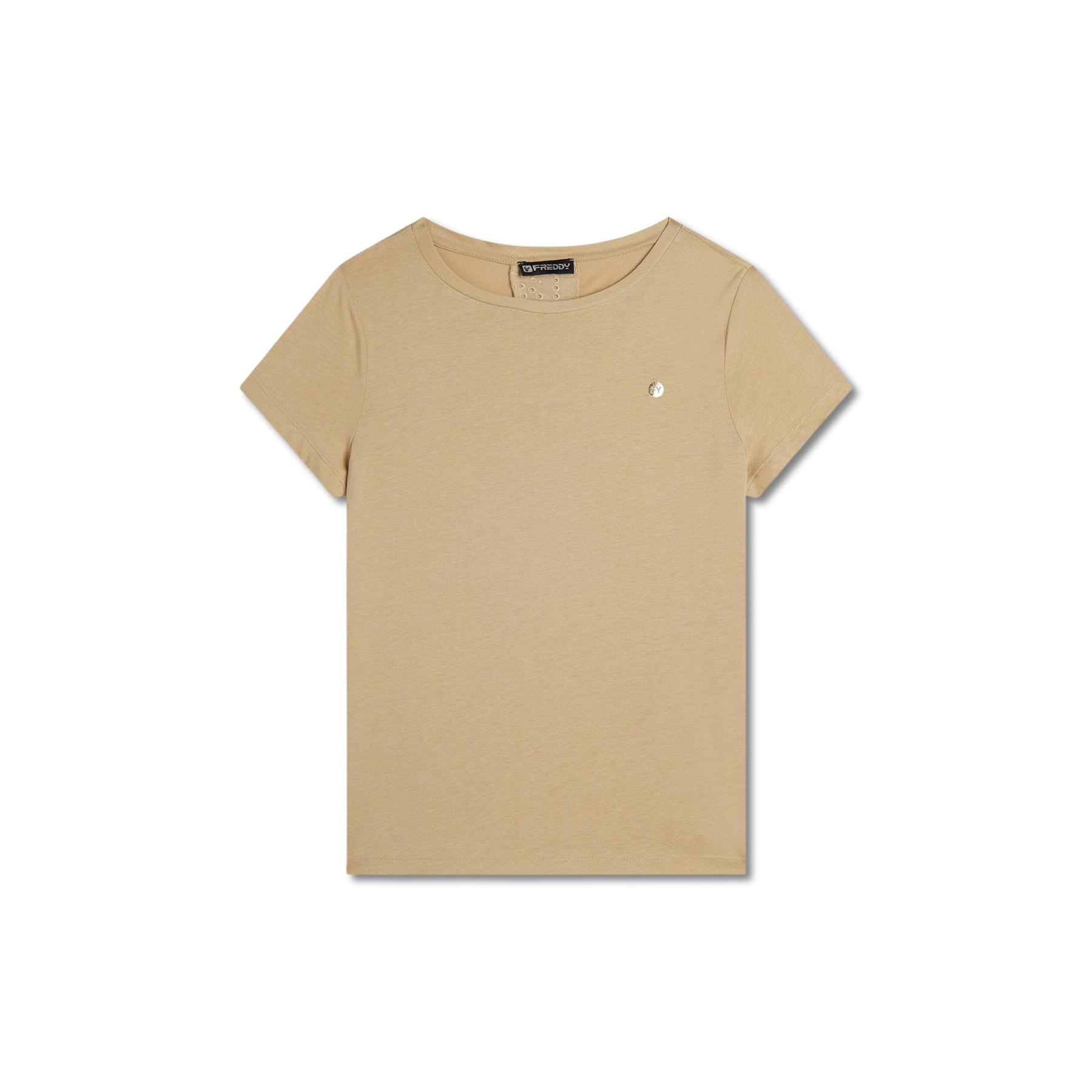 8034170089536 - T-Shirt mit Stickerei für Frauen Freddy