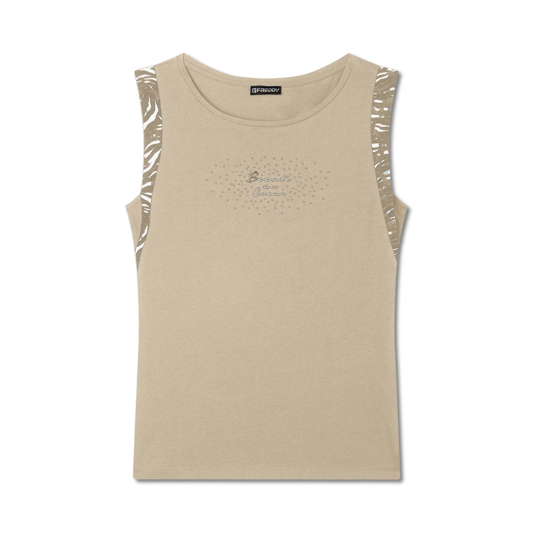 8034170203376 - Damen Tanktop mit Print Freddy