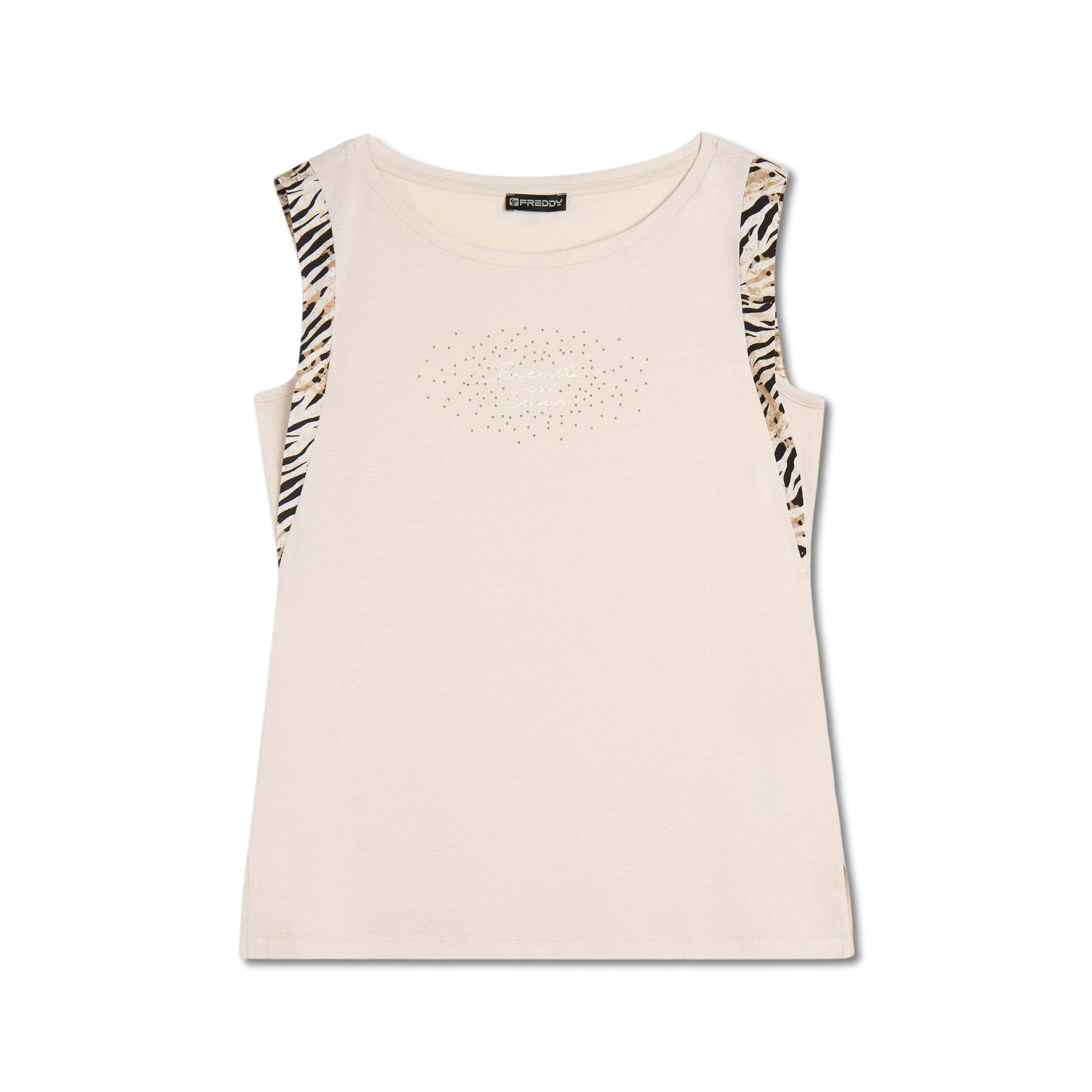 8034170203444 - Damen Tanktop mit Print Freddy