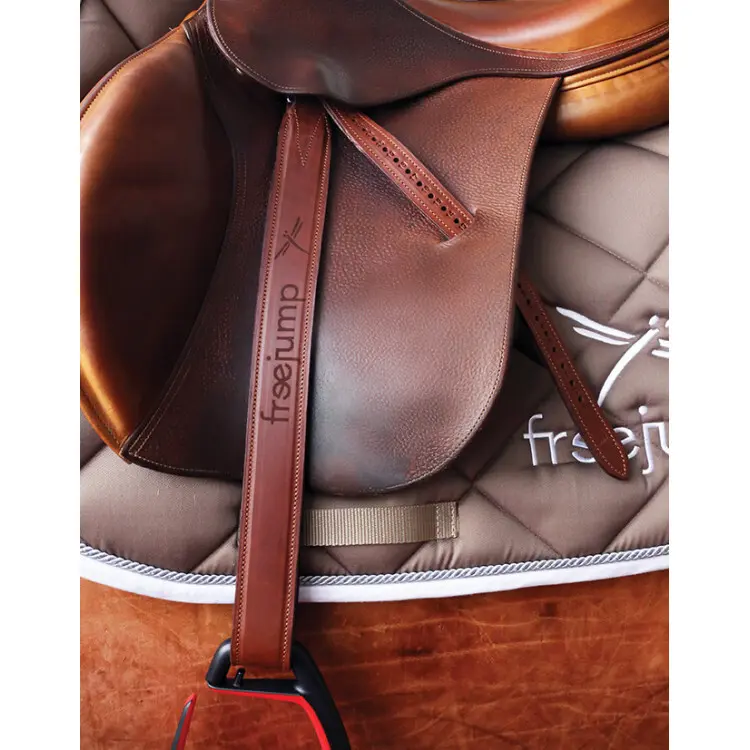 Comparer les prix de Etrivières équitation cuir Free Jump Classic Wide