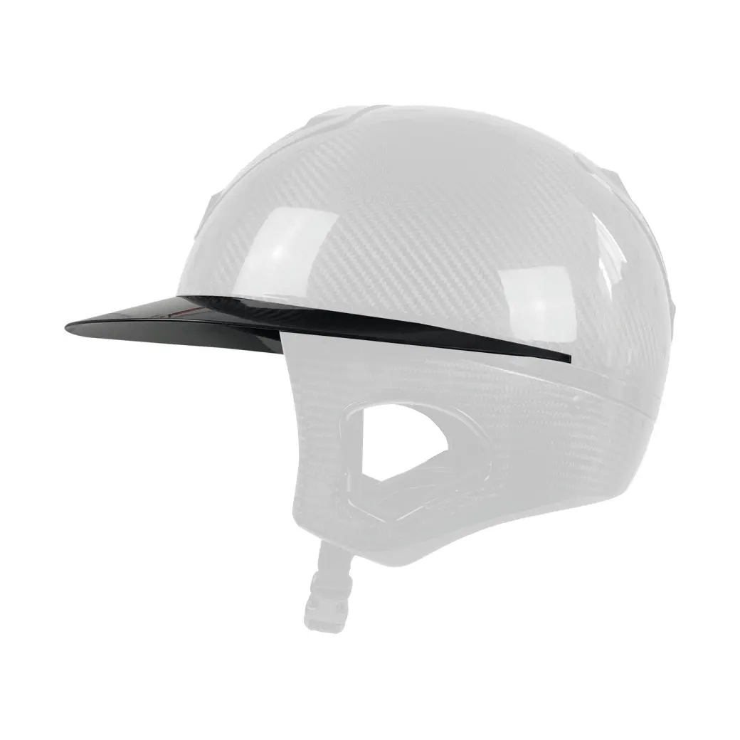 Meilleurs prix pour Visière courte glossy casque équitation Freejump Voronoï