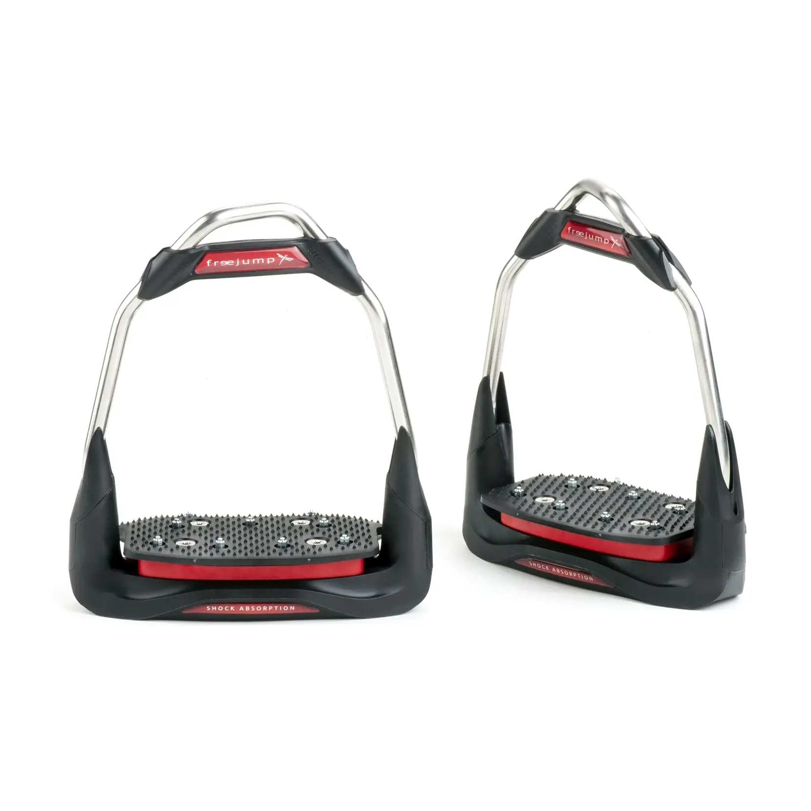 Comparer les prix de Étriers équitation Freejump Air'S Test ((plancher 0° œil 30°)