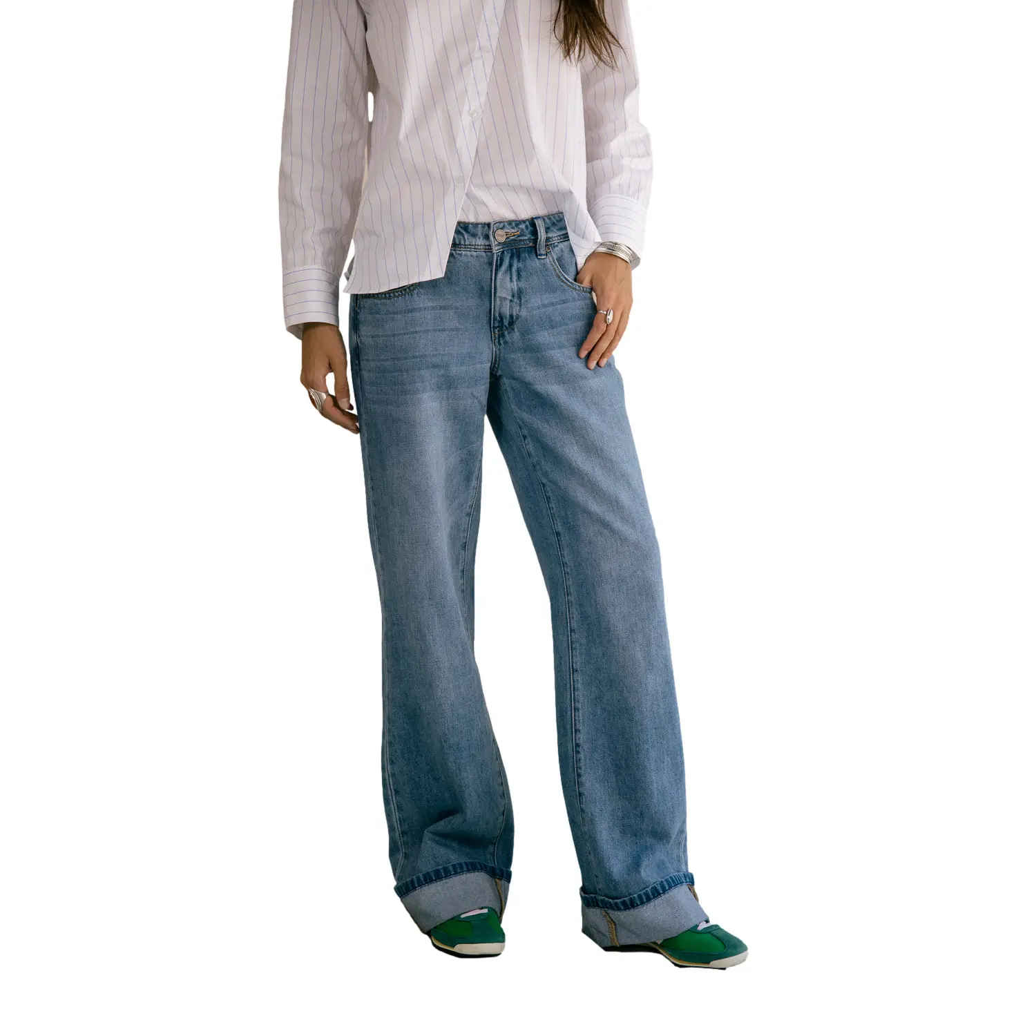 Jeans a gamba larga donna  Agatha