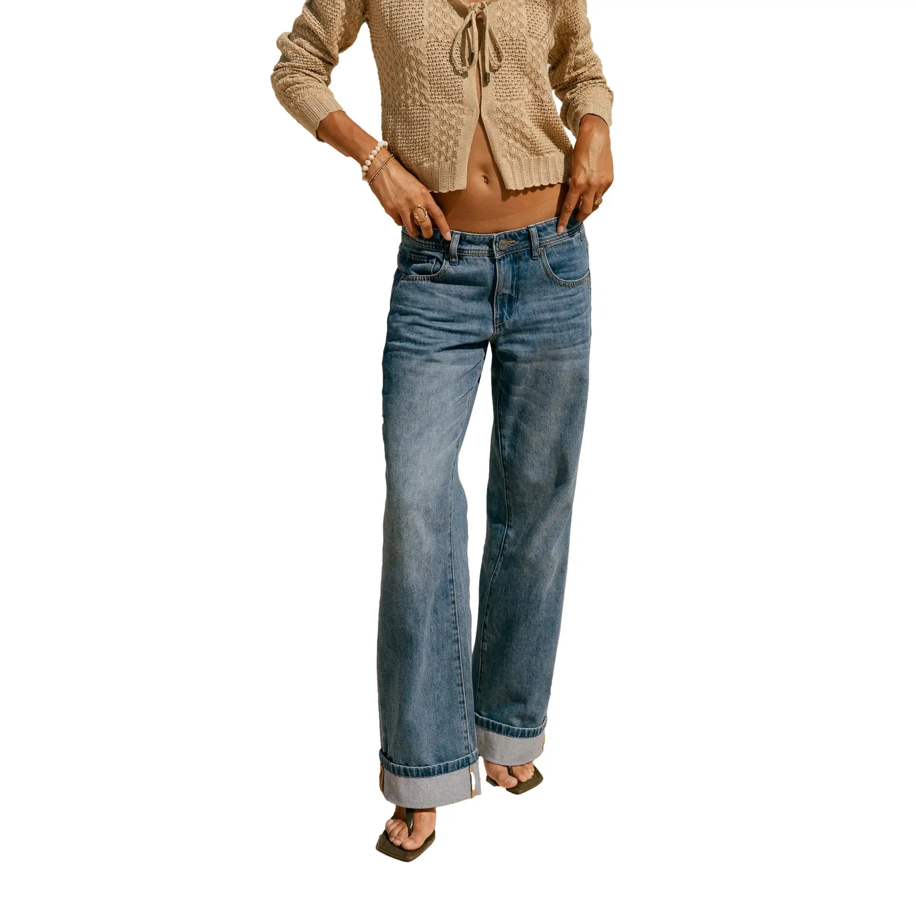 Jeans a gamba larga donna  Agatha