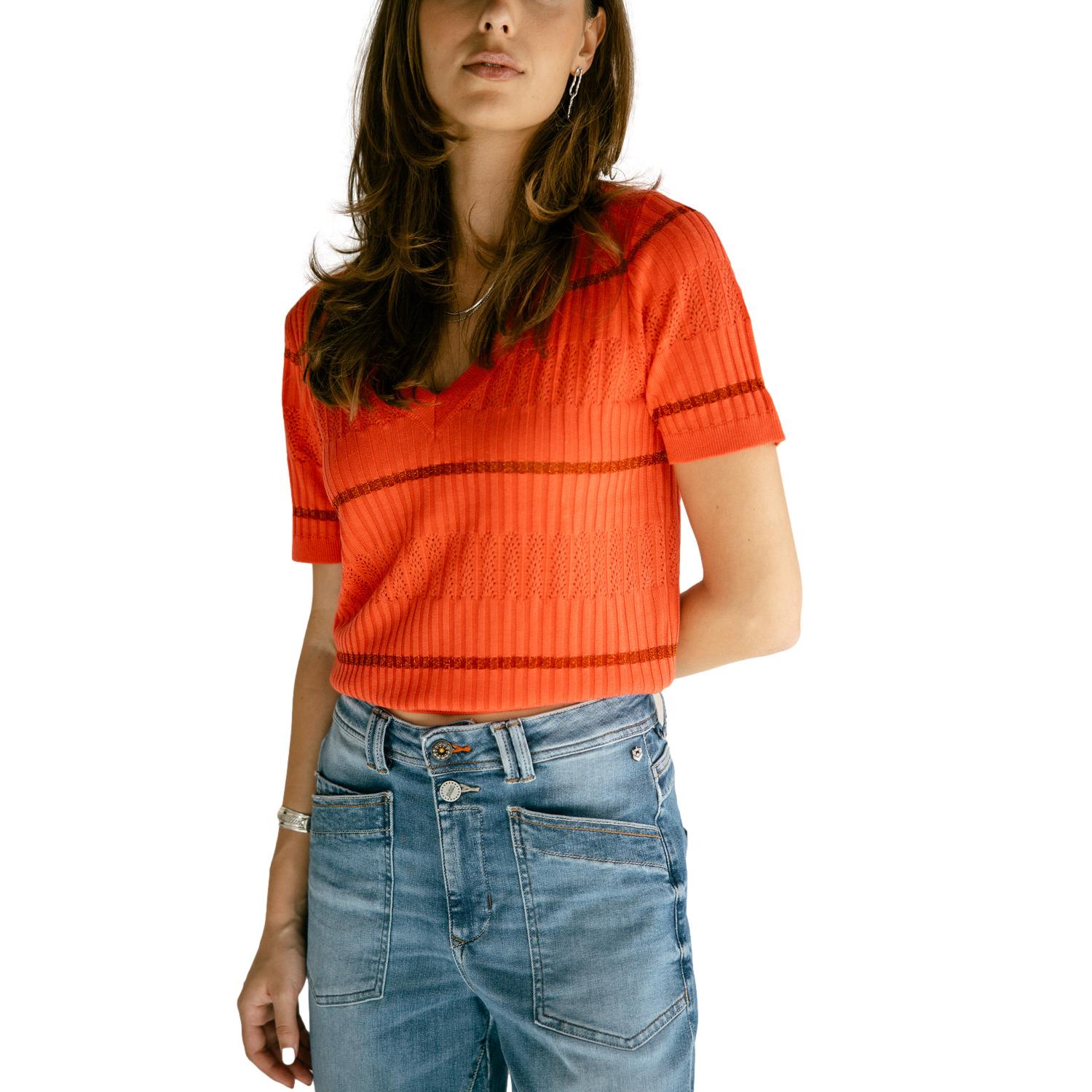 T-shirt da donna  Polane Fancy Rib