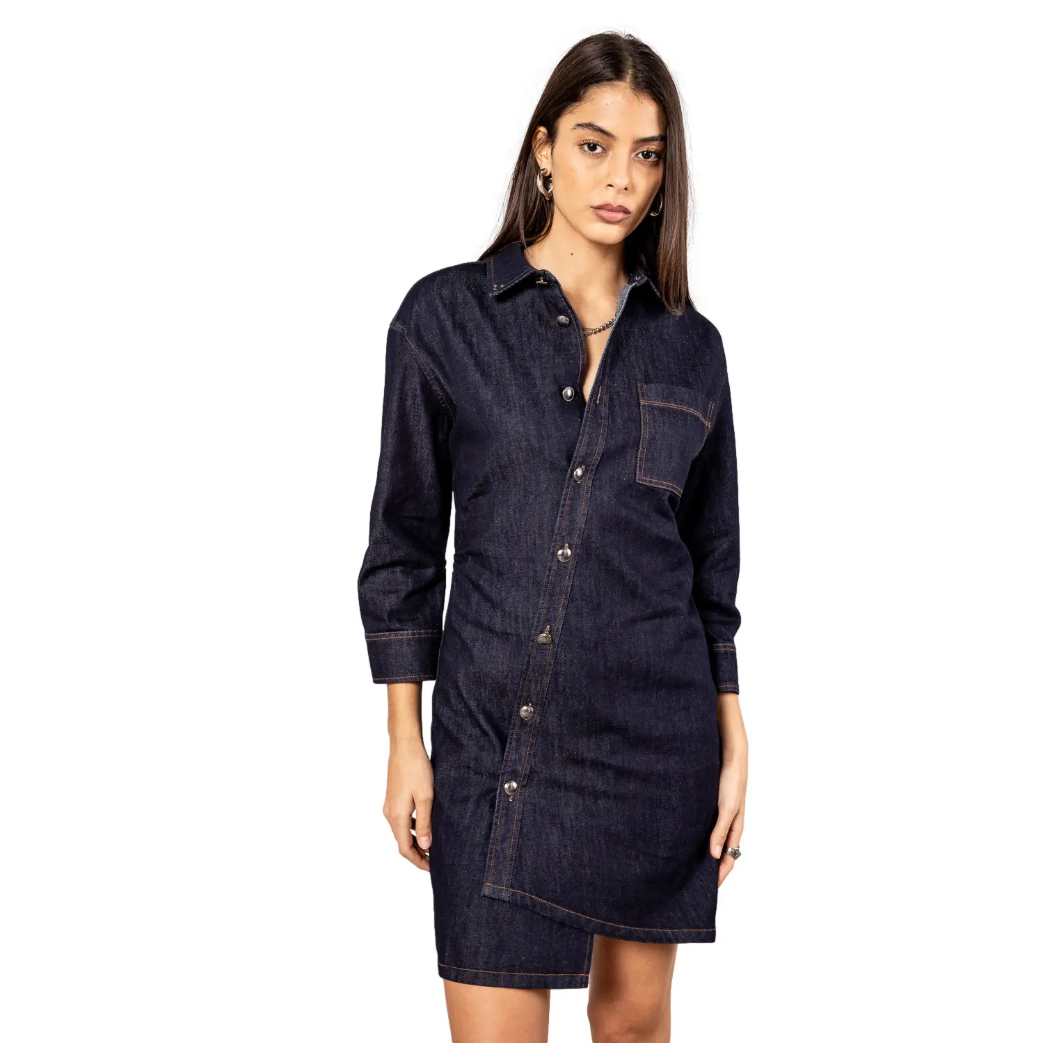 Vestito donna in denim  Ezzia