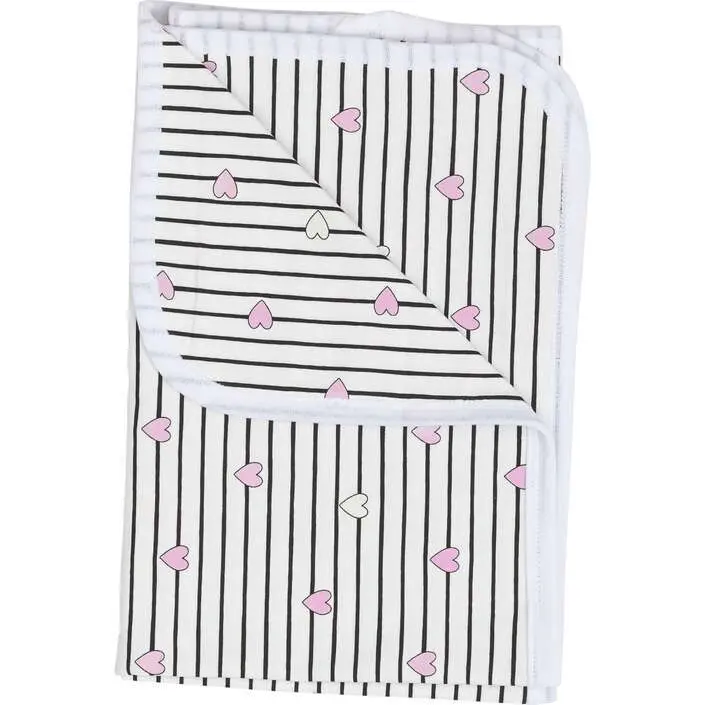 Couverture bb FreeON by Bubaba Stripped Hearts 24 €