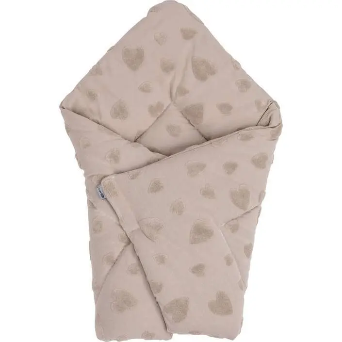 Couverture emmaillotage bb FreeON by Bubaba Beige Hearts 22 €