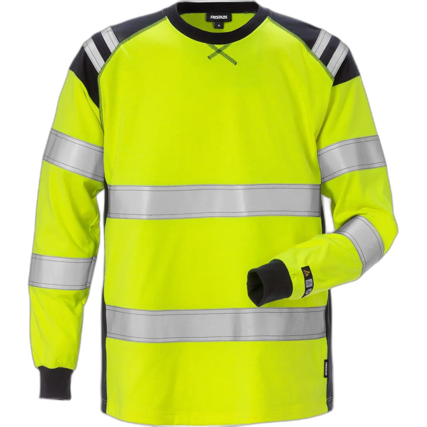 Langarm-T-Shirt mit hoher Sichtbarkeit Klasse 3 Fristads 7077 TFLH