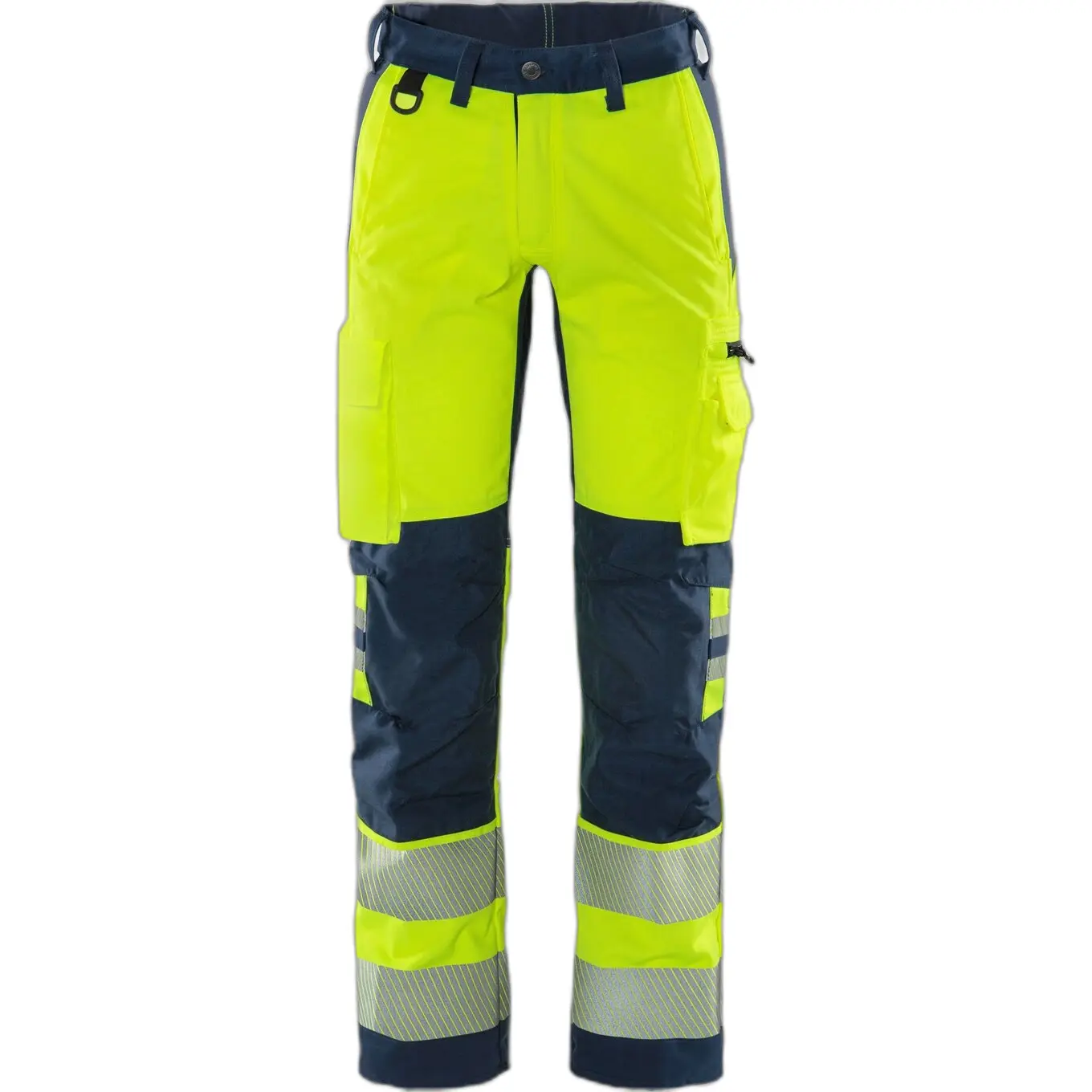 Fristads Hi Vis Werkbroek Klasse 2 Flexforce - Hi-Vis geel/marineblauw - C54