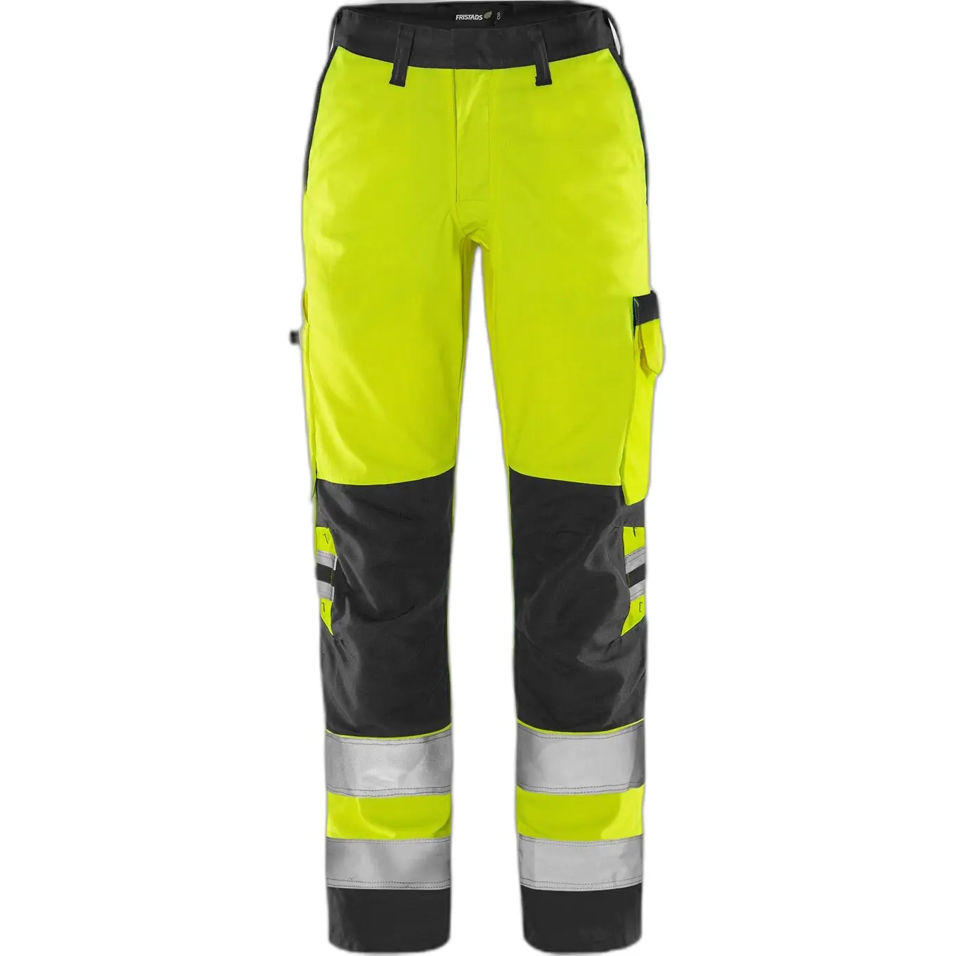 Hochsichtbare Arbeitshose Klasse 2 Damen Fristads Green 2642 GPLU