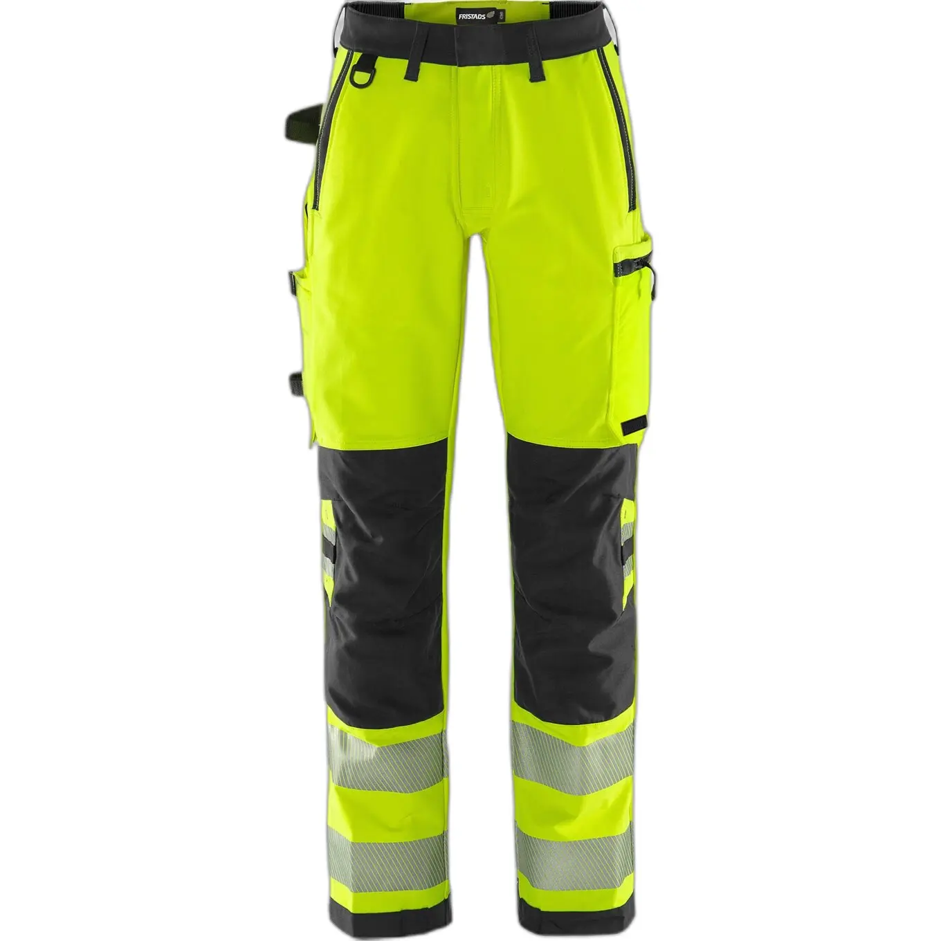 Hochsichtbare Arbeitshose Klasse 2 Damen Fristads Green 2645 GSTP
