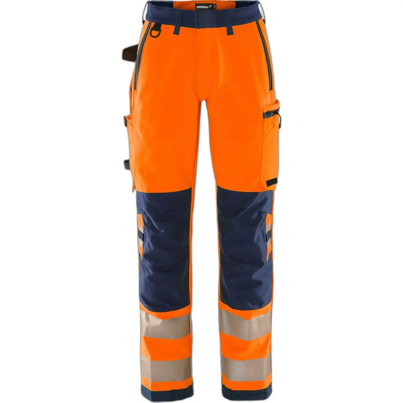 Hochsichtbare Arbeitshose Klasse 2 Damen Fristads Green 2645 GSTP