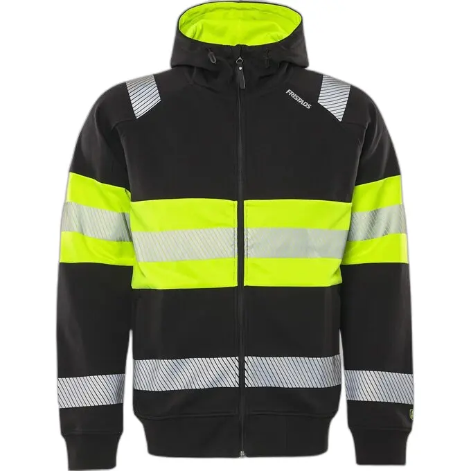 Hochsichtbare Kapuzenjacke mit Reißverschluss Fristads 7532 GKC