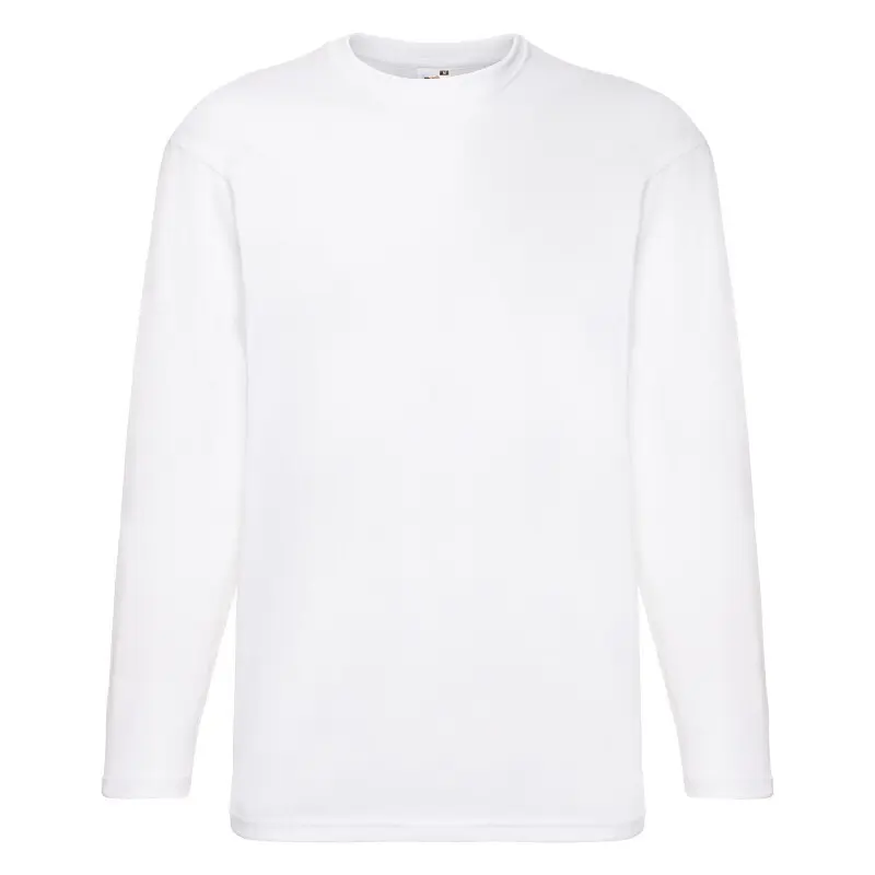 Langarm-T-Shirt Fruit of the Loom Valueweight