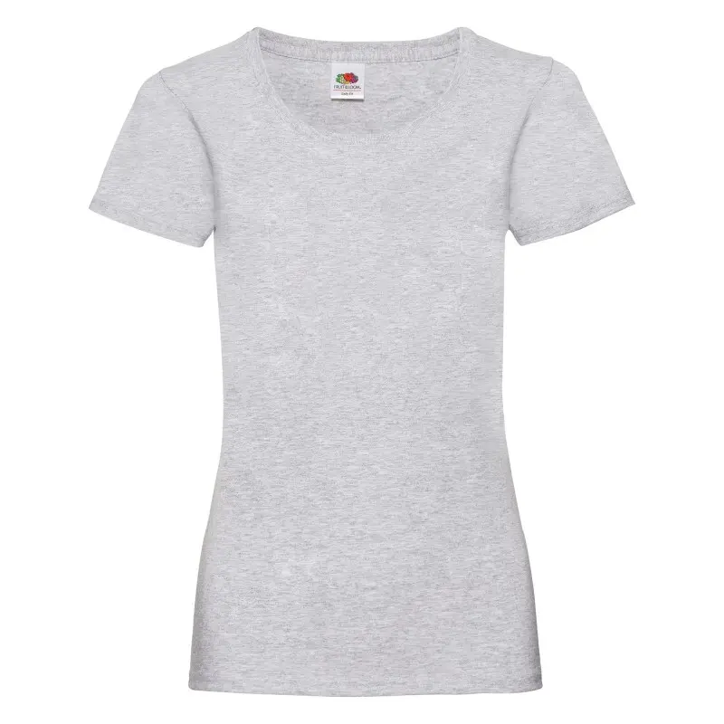 Damen T-Shirt Fruit Of The Loom Valueweight