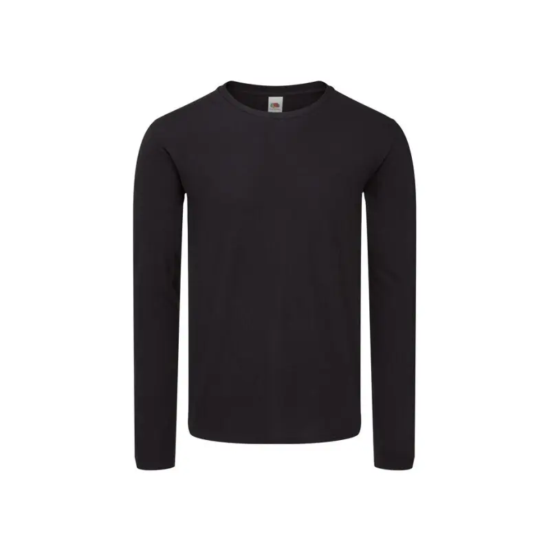 Langarm-T-Shirt Fruit of the Loom Iconic 150 Classic