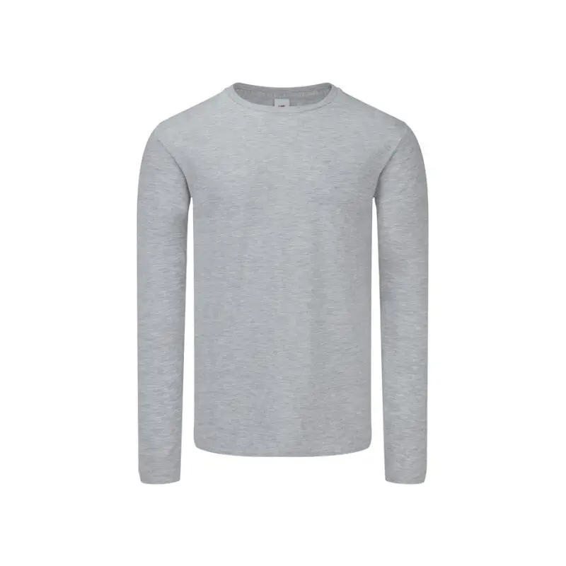 Langarm-T-Shirt Fruit of the Loom Iconic 150 Classic