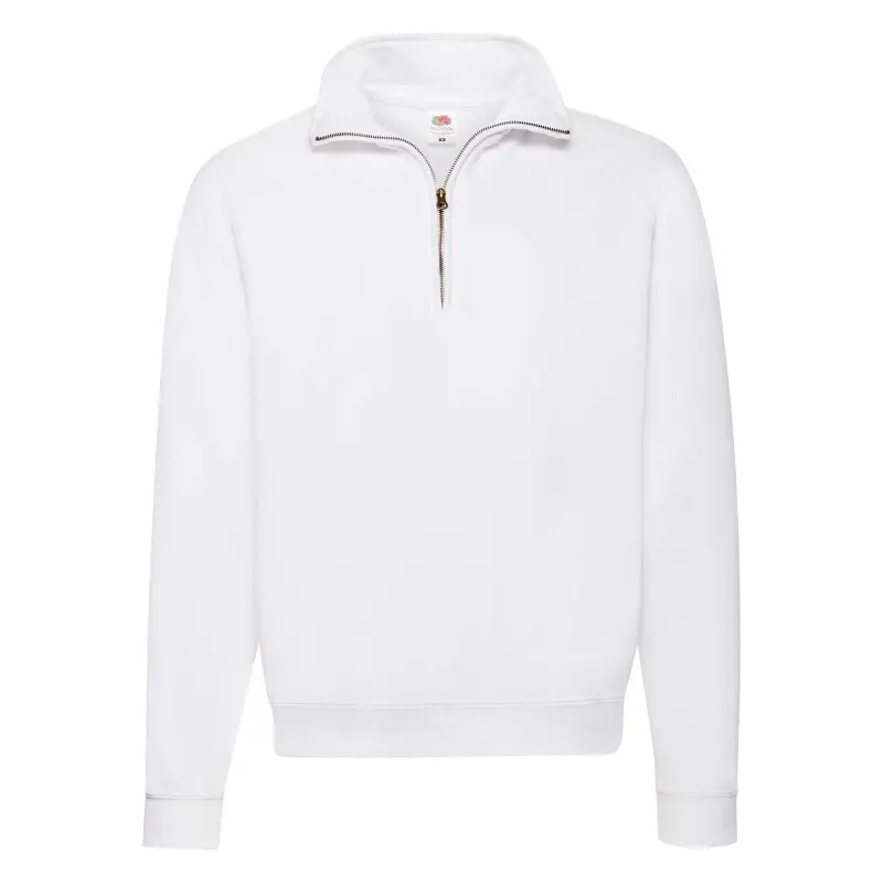 Sweatshirt mit Reißverschlusskragen Fruit of the Loom Classic