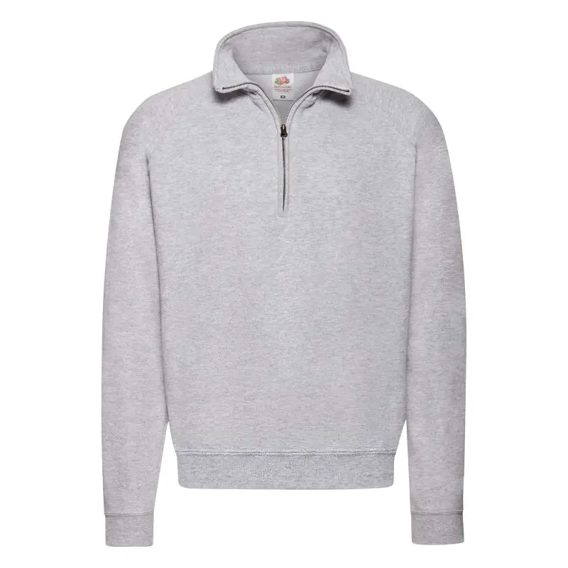 Sweatshirt mit Reißverschlusskragen Fruit of the Loom Classic