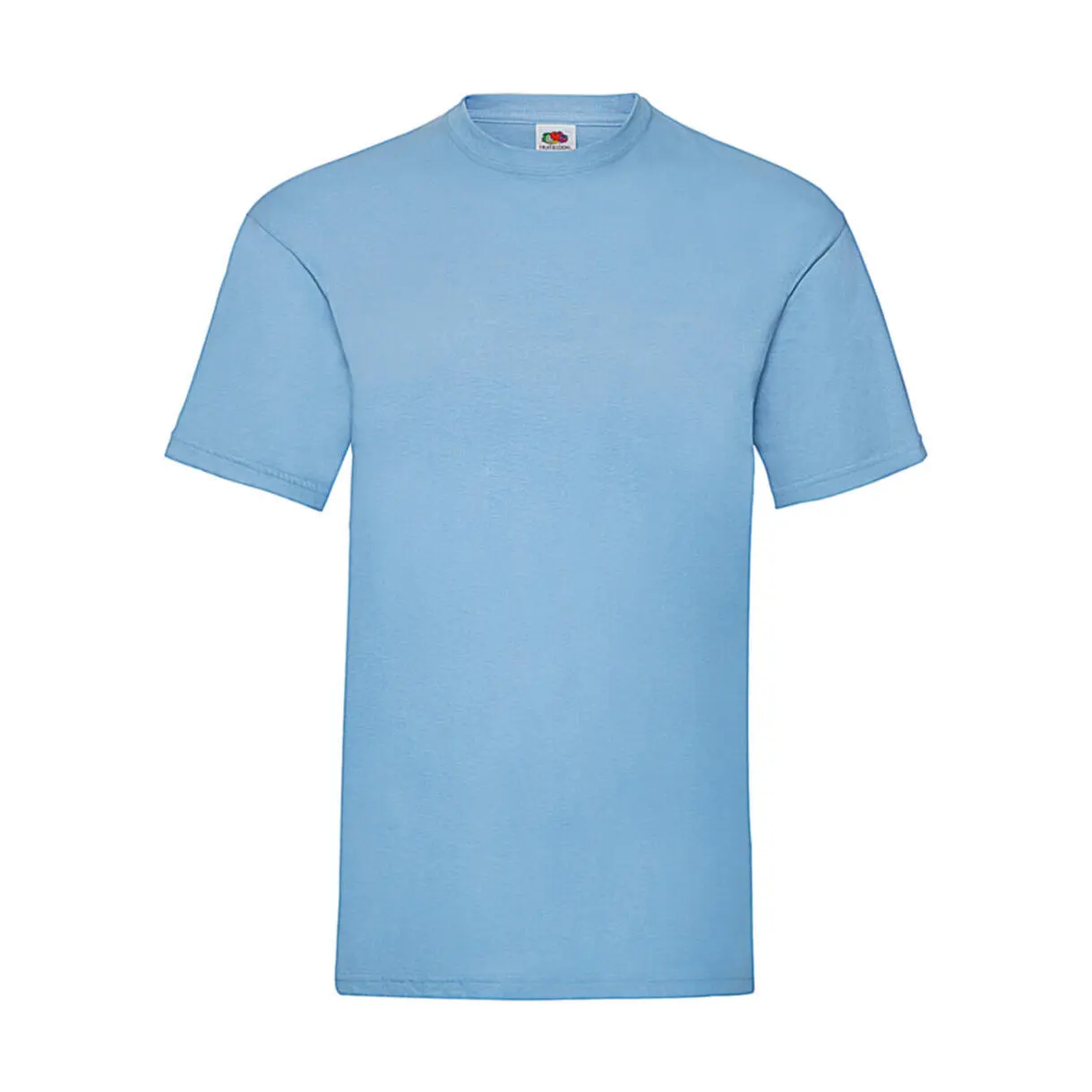 Fruit Of The Loom Unisex Bleu T-Shirt Valueweight