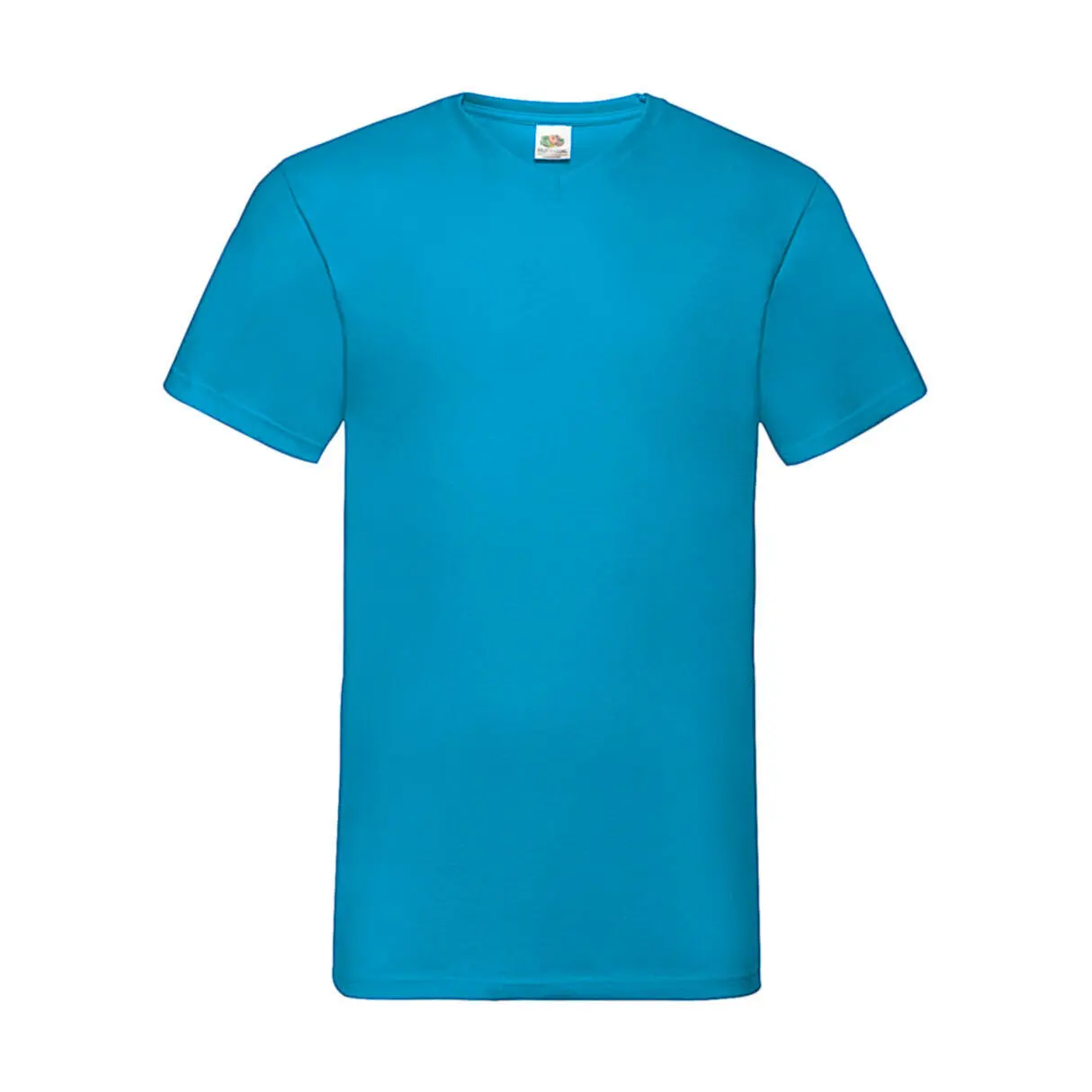 Image of V-Ausschnitt T-Shirt Fruit of the Loom Valueweight