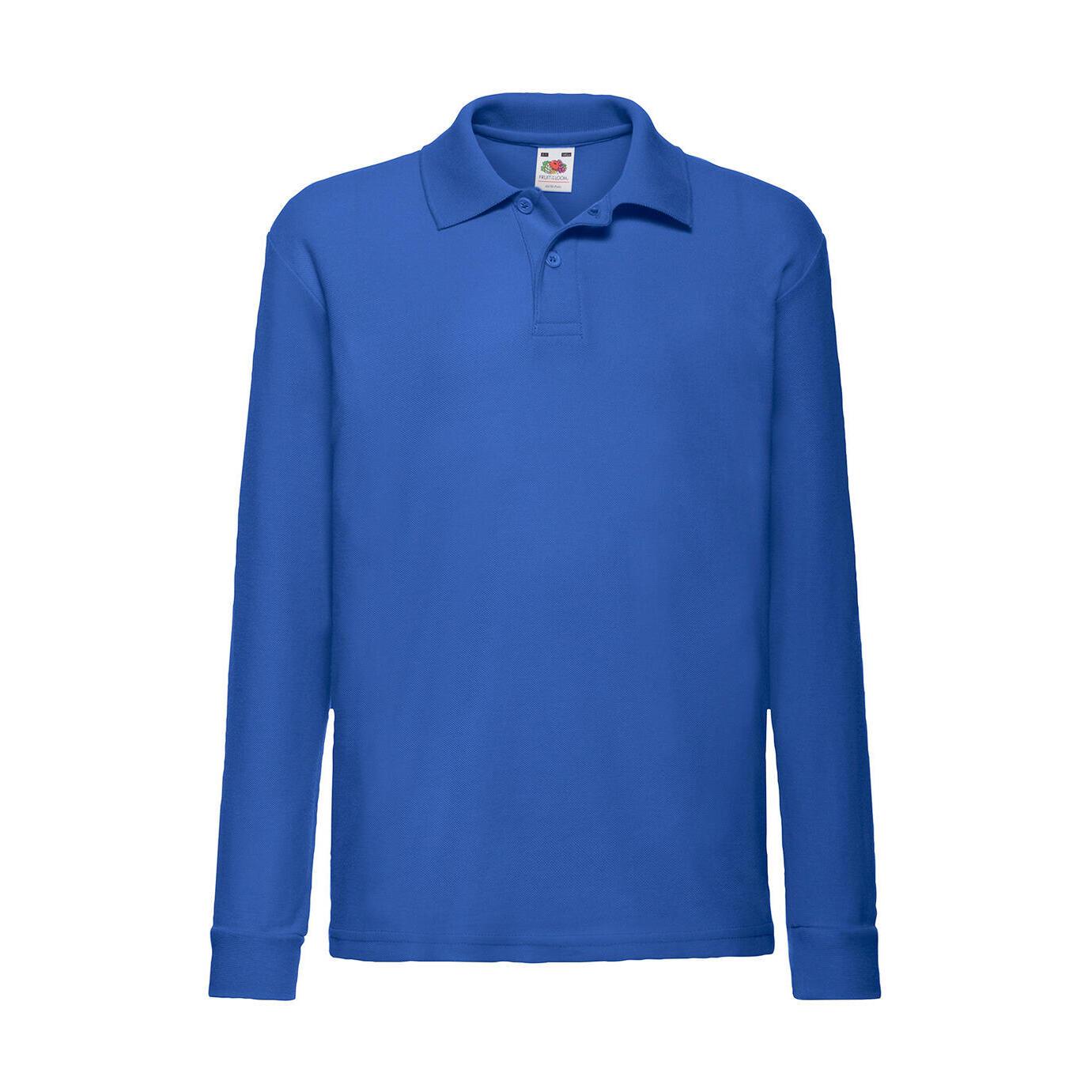 4059106112564 - Langarm Polo-Shirt Kind Fruit of the Loom