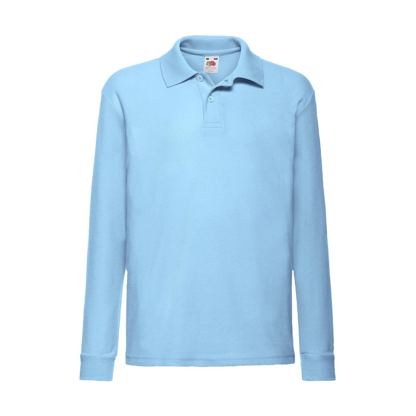 4059106112649 - Langarm Polo-Shirt Kind Fruit of the Loom