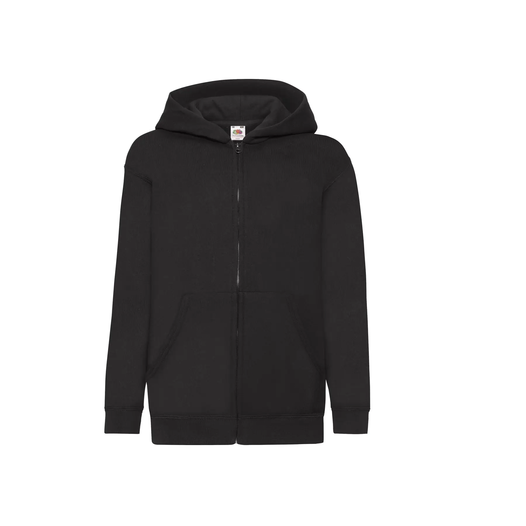 Image of Kinder Kapuzenpullover mit Reißverschluss Fruit of the Loom Classic