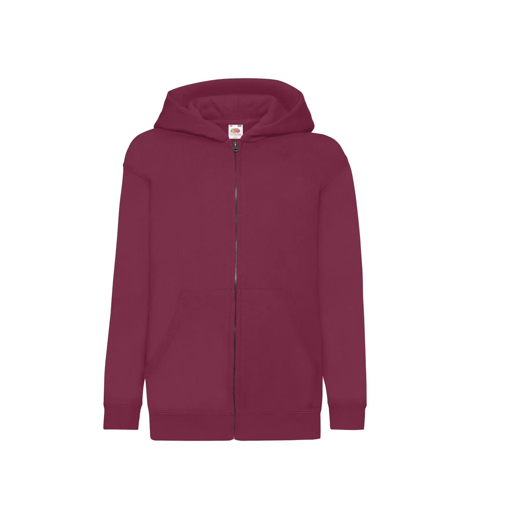Kinder Kapuzenpullover mit Reißverschluss Fruit of the Loom Classic