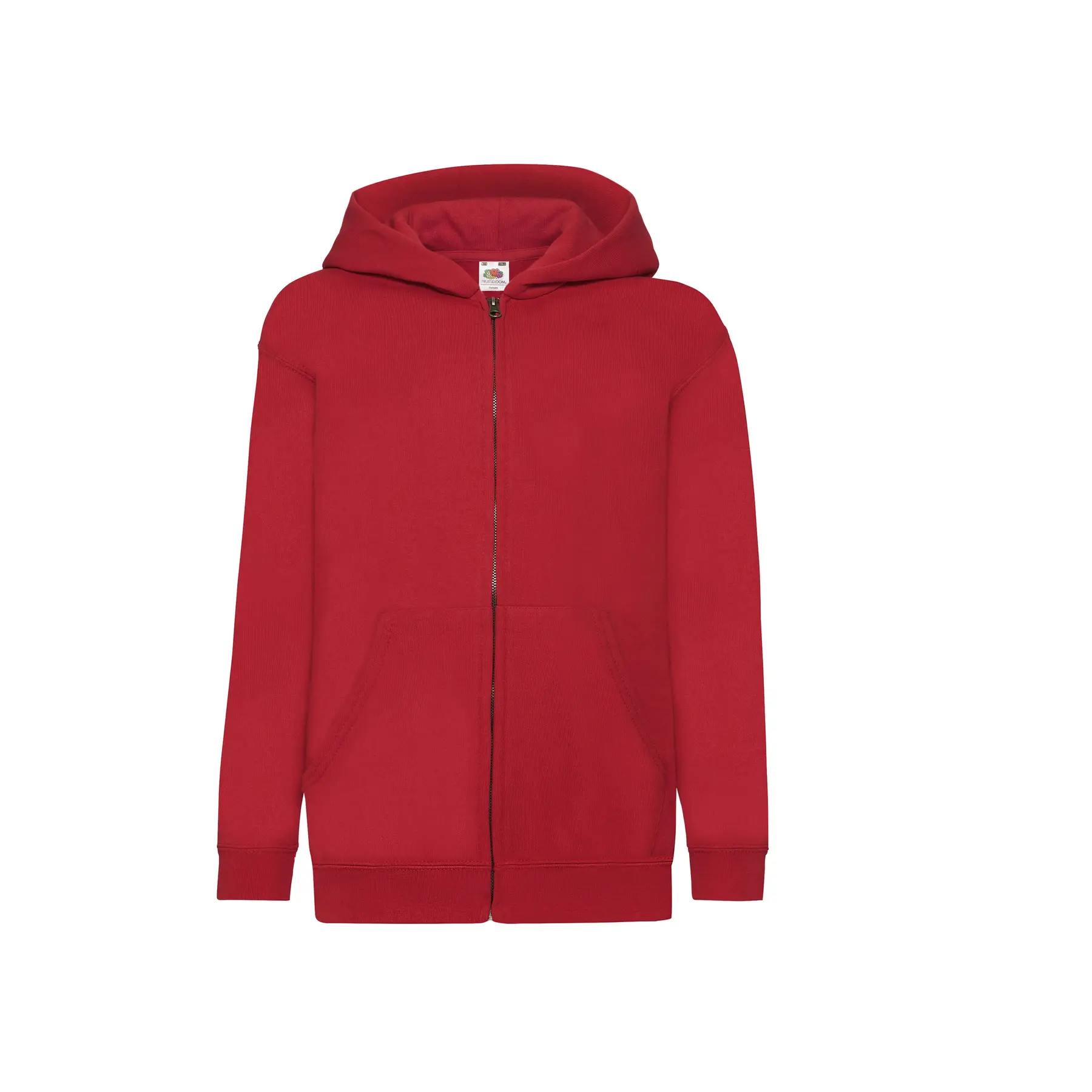 Kinder Kapuzenpullover mit Reißverschluss Fruit of the Loom Classic