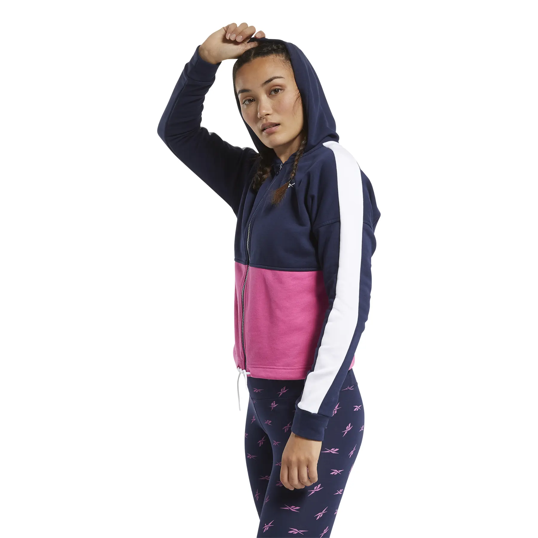 Kapuzenpullover, Damen Reebok Training