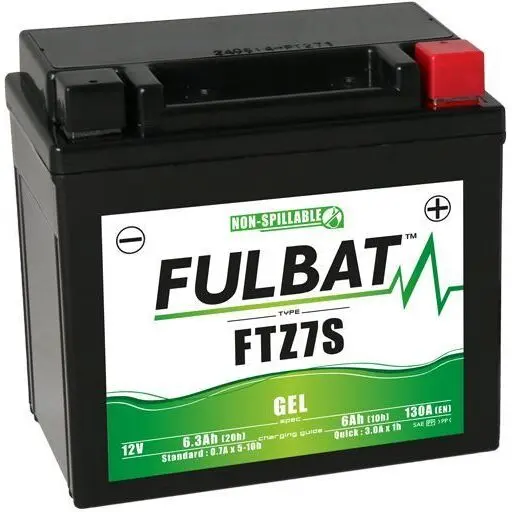 Akku Fulbat FTZ7S Gel