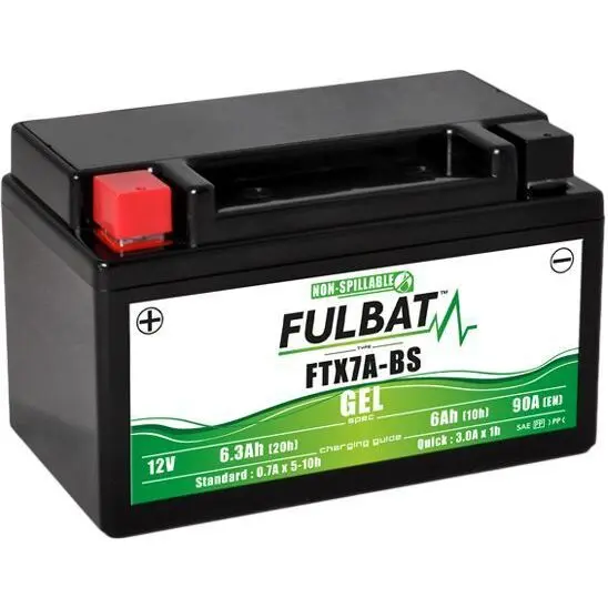 Akku Fulbat FTX7A-BS Gel