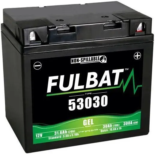 Gel Motorrad batterie Fulbat 53030
