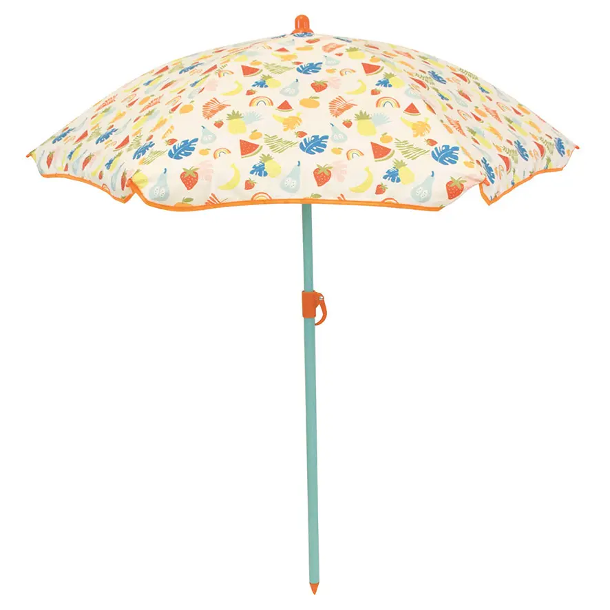 Tisch + 2 Stühle + Kindersonnenschirm Fun House Fruity's