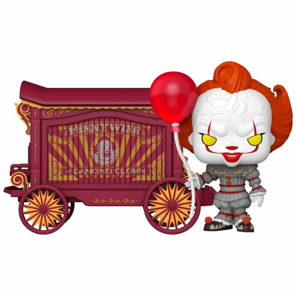 Figurine Funko Town IT Welcome To Derry Pennywise & Wagon