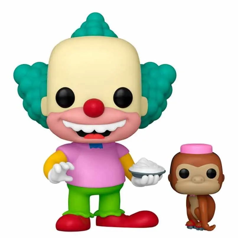 Figurine Funko The Simpsons Krusty With Mr. Teeny