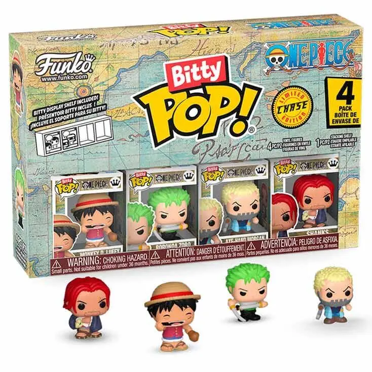 Figurine Funko One Piece Luffy (x4)
