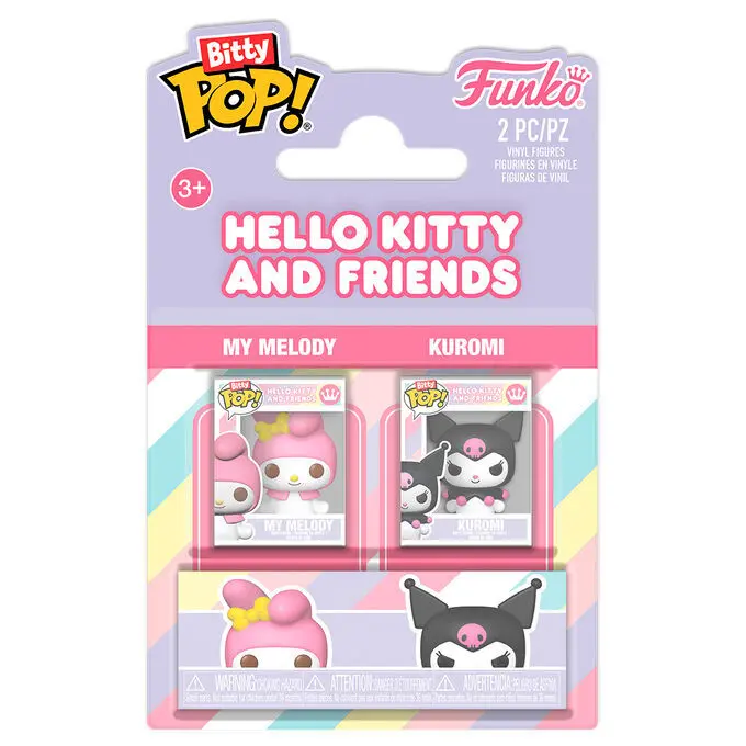Figurine Funko Hello Kitty and Friends My Melody & Kuromi (x2)