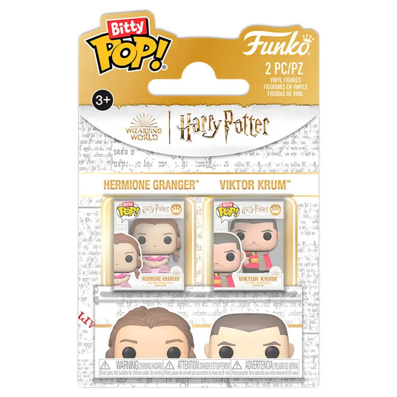 Figurine Funko Harry Potter Hermione & Krum (x2)