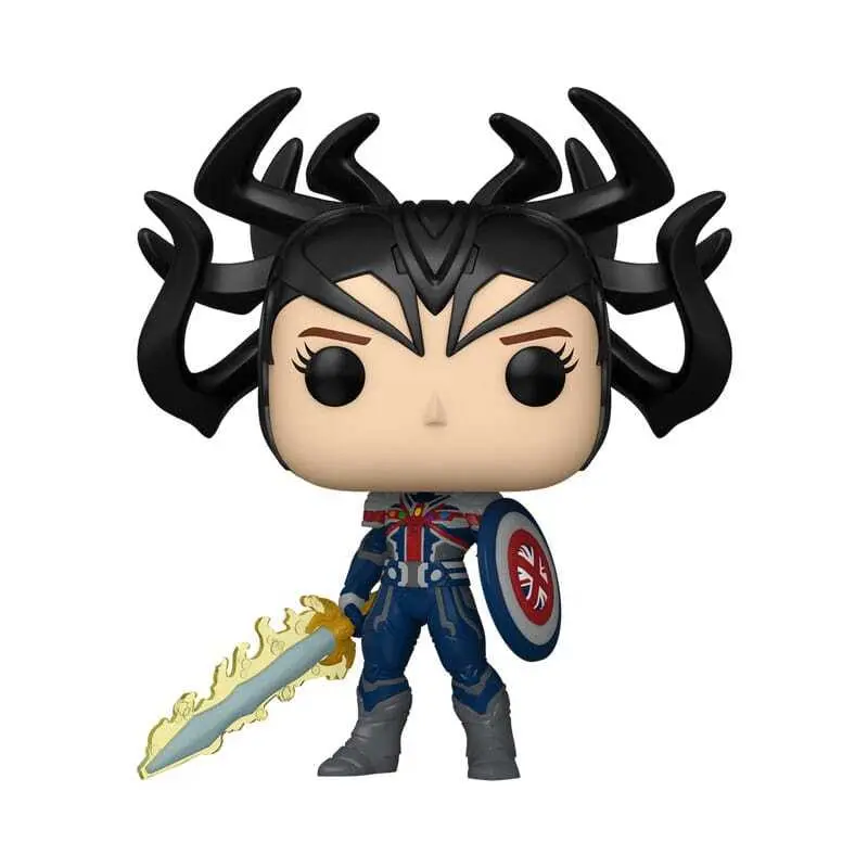 Vinylfigurine Funko What If...? POP! Animation Infinity Captain Carter