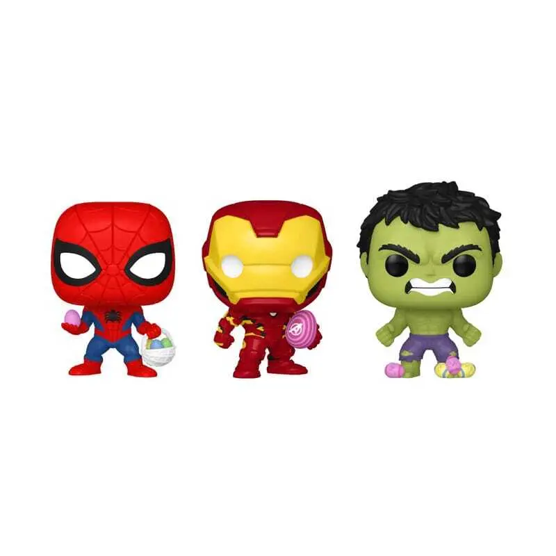 Vinylfigurine Funko Marvel Pocket POP! Easter (x3)