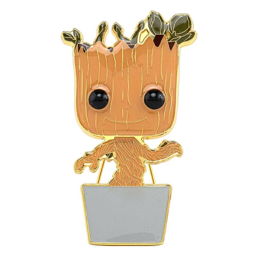 0671803363656 - Große emaillierte Anstecknadel Marvel Guardians of the Galaxy Groot