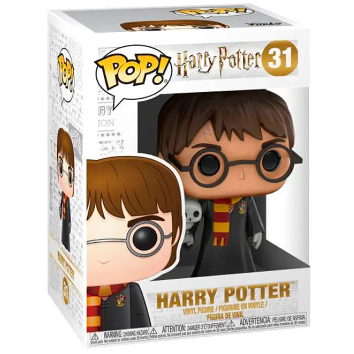 0889698119153 - Harry Potter 11915-PX-1K1 POP! Harry Potter mit Hedwig Spielfigur 0889698119153 Funko