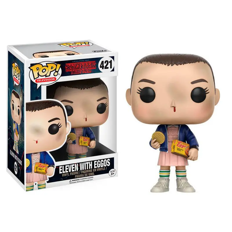0889698133180 - Eleven with Eggos (Chase Edition möglich) Vinyl Figure 421 Funko Pop! multicolor