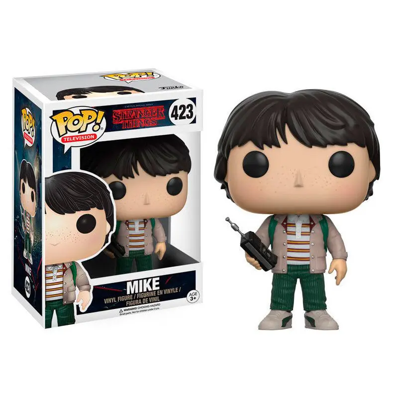 0889698133227 - Figurine Pop Stranger Things Mike with Walkie Talkie