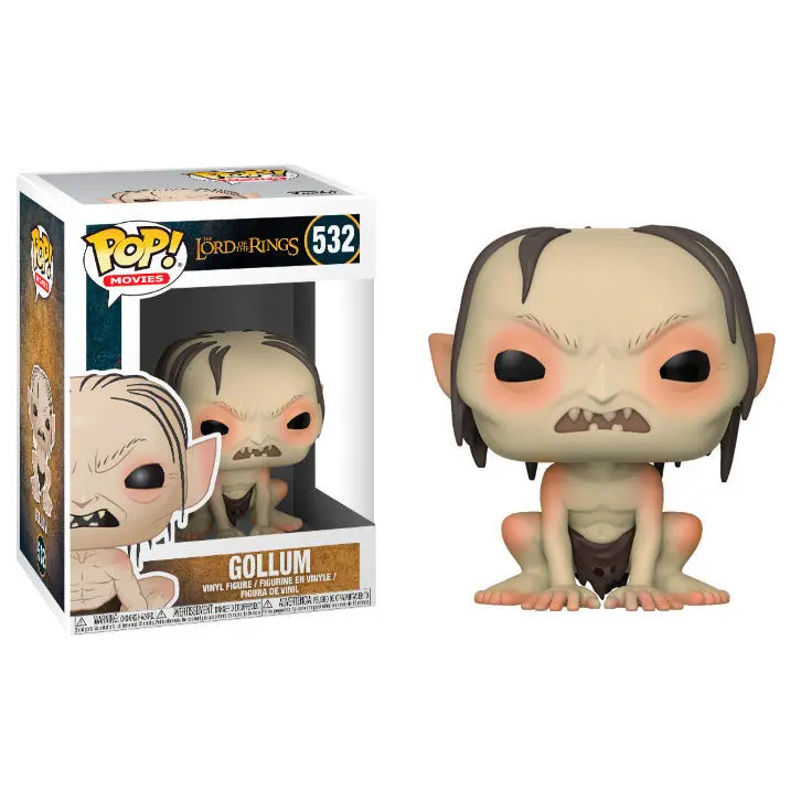 0889698135597 - Der Herr der Ringe Gollum (Chase Edition möglich) Vinyl Figure 532 Funko Pop! multicolor